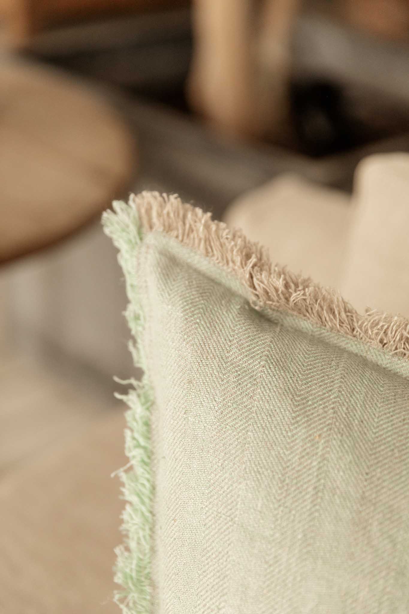 FUNDA DE COJIN JAIPUR MINT