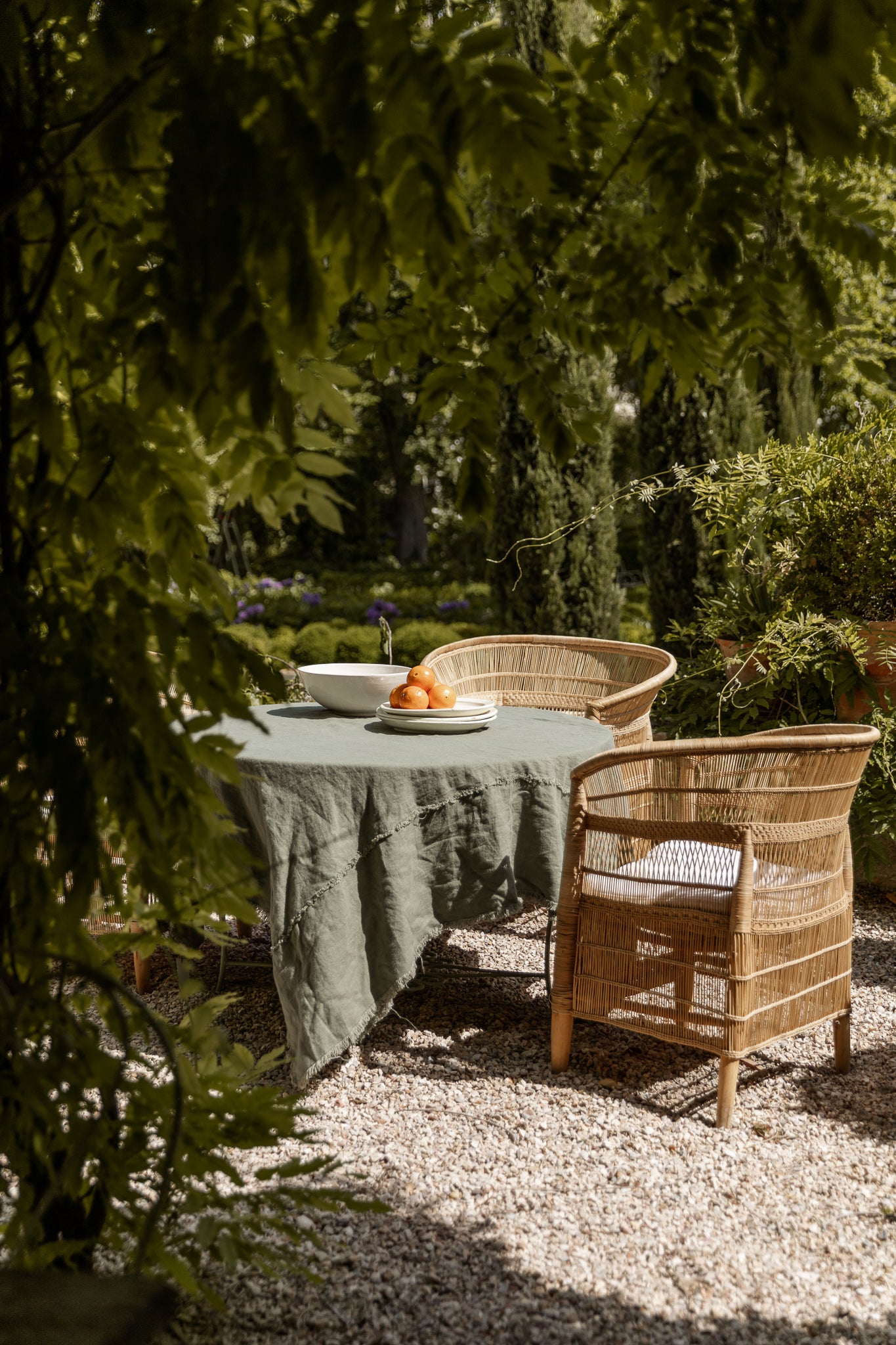 MANTEL LINO MARRAKECH VERDE