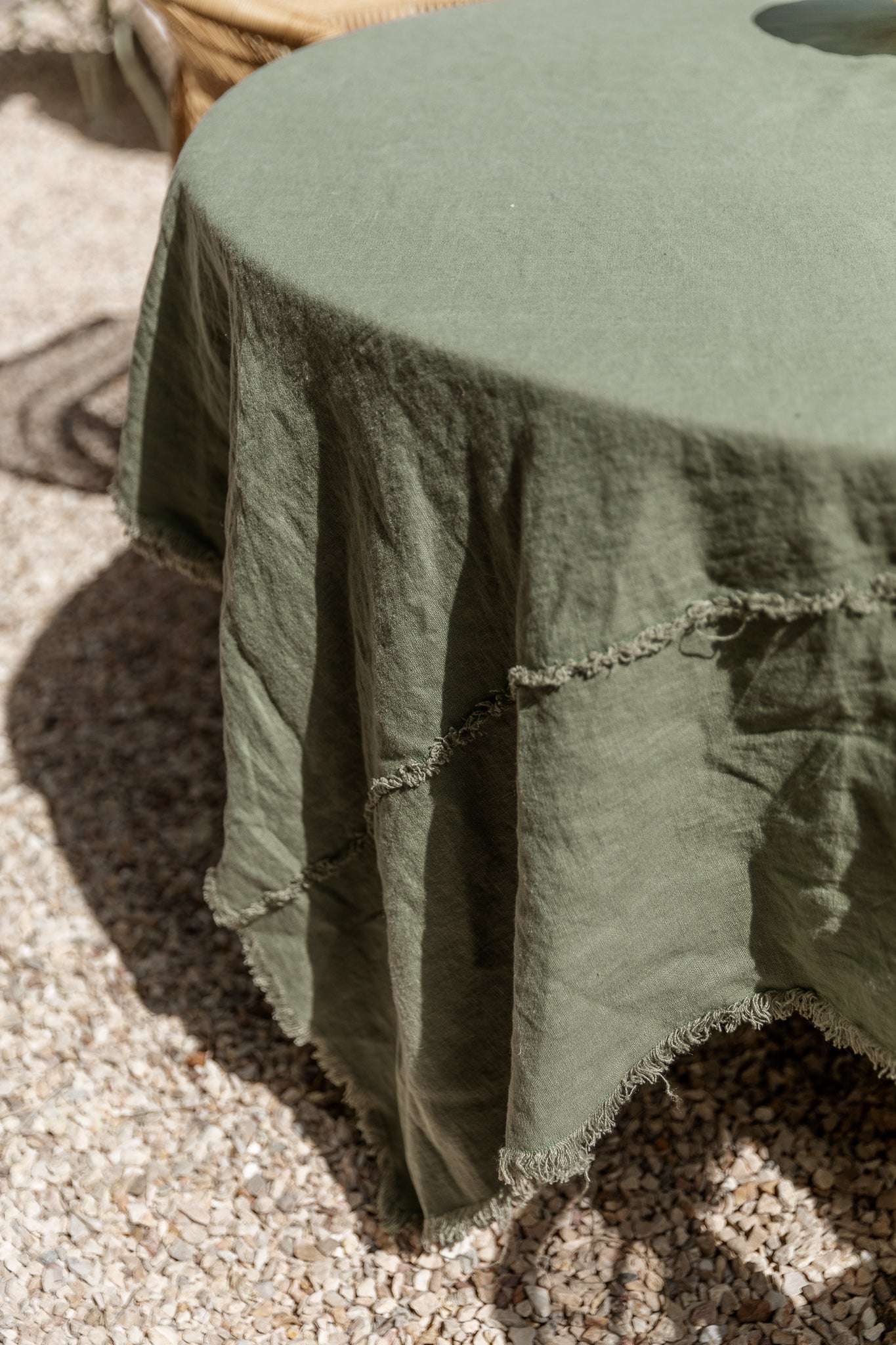 MANTEL LINO MARRAKECH VERDE