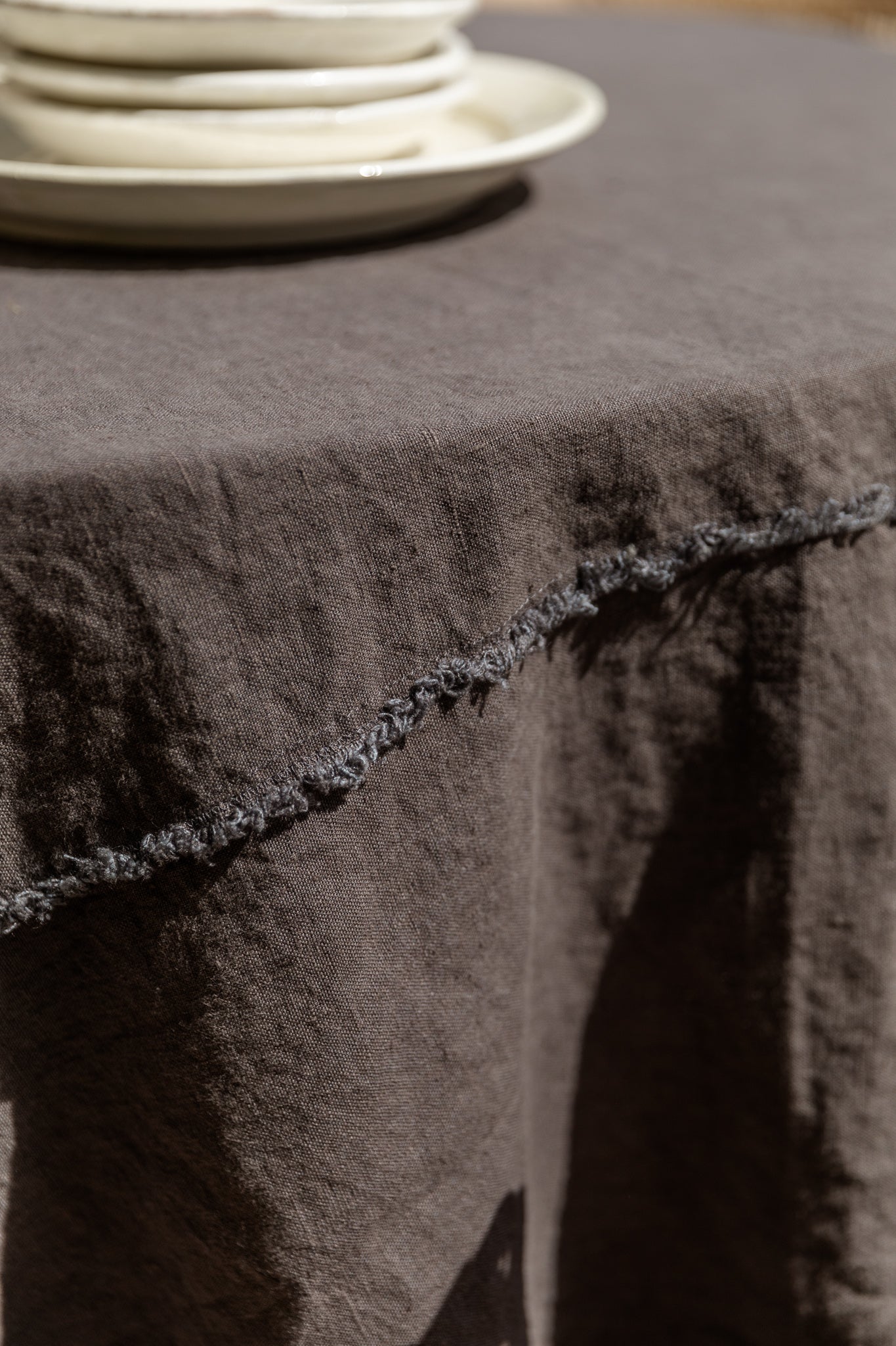 MANTEL LINO MARRAKECH GRIS