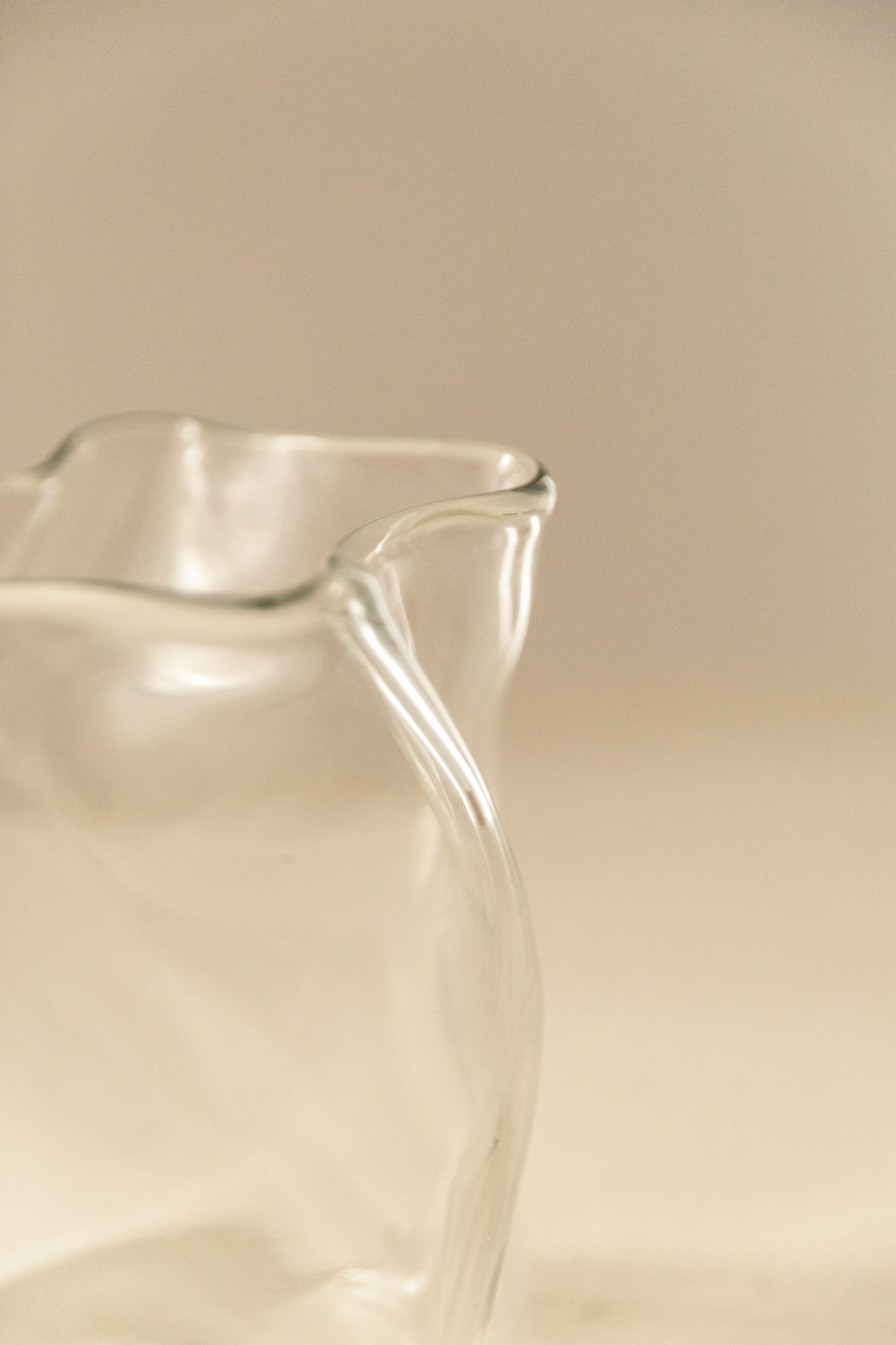 JARRÓN DE CRISTAL ORGÁNICO