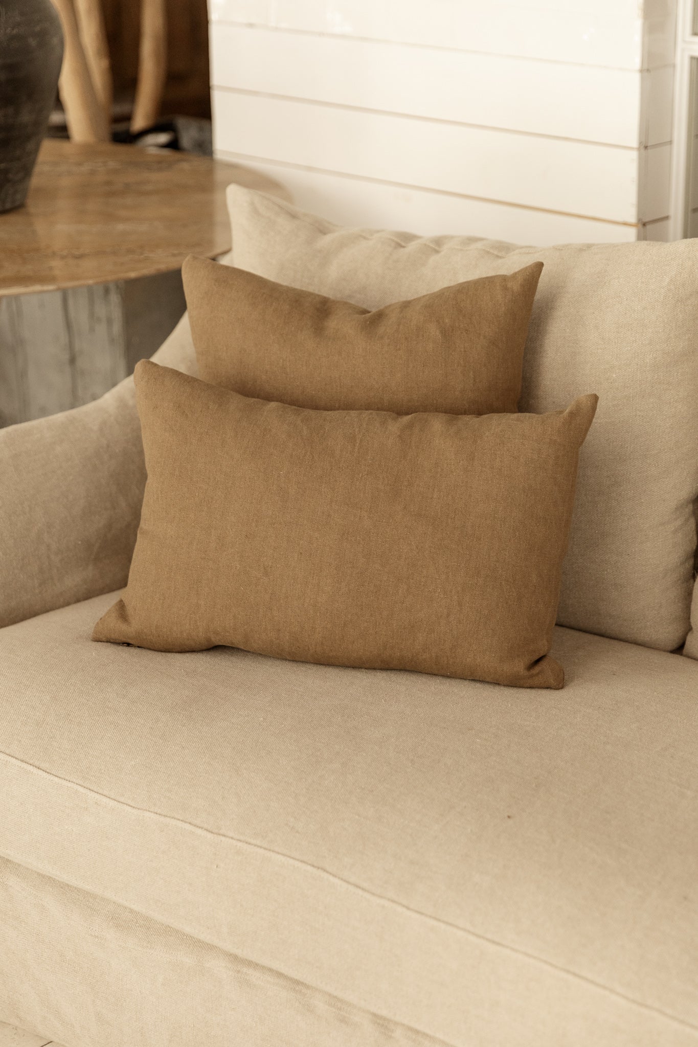 COJÍN DE LINO LAVADO NATURALES