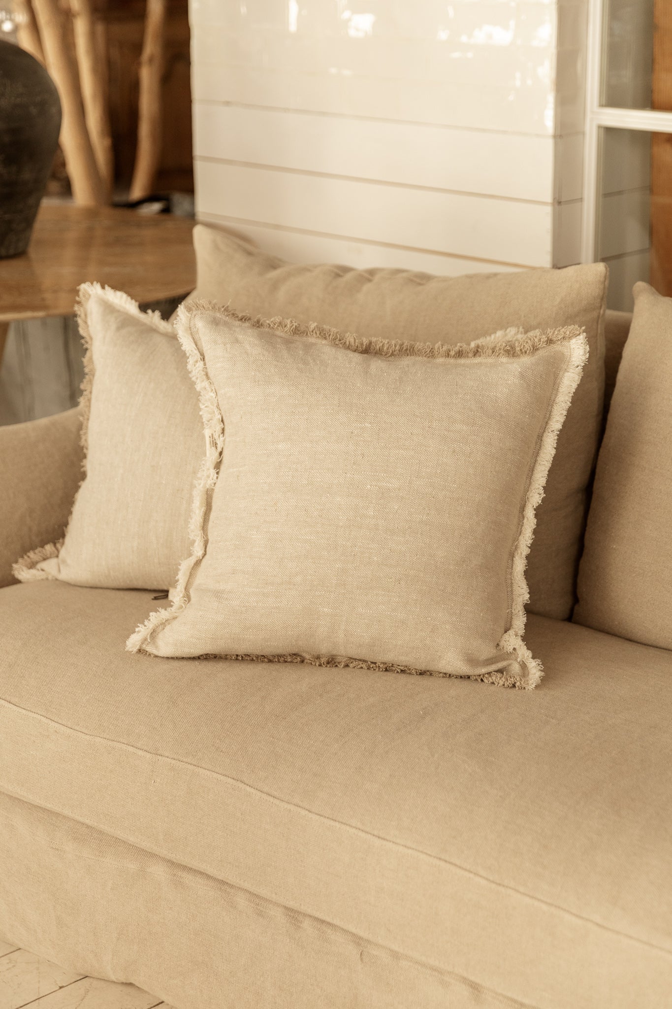 FUNDA DE COJÍN JAIPUR NATURAL