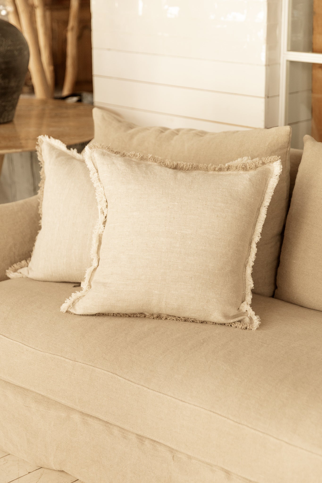 FUNDA DE COJÍN JAIPUR NATURAL