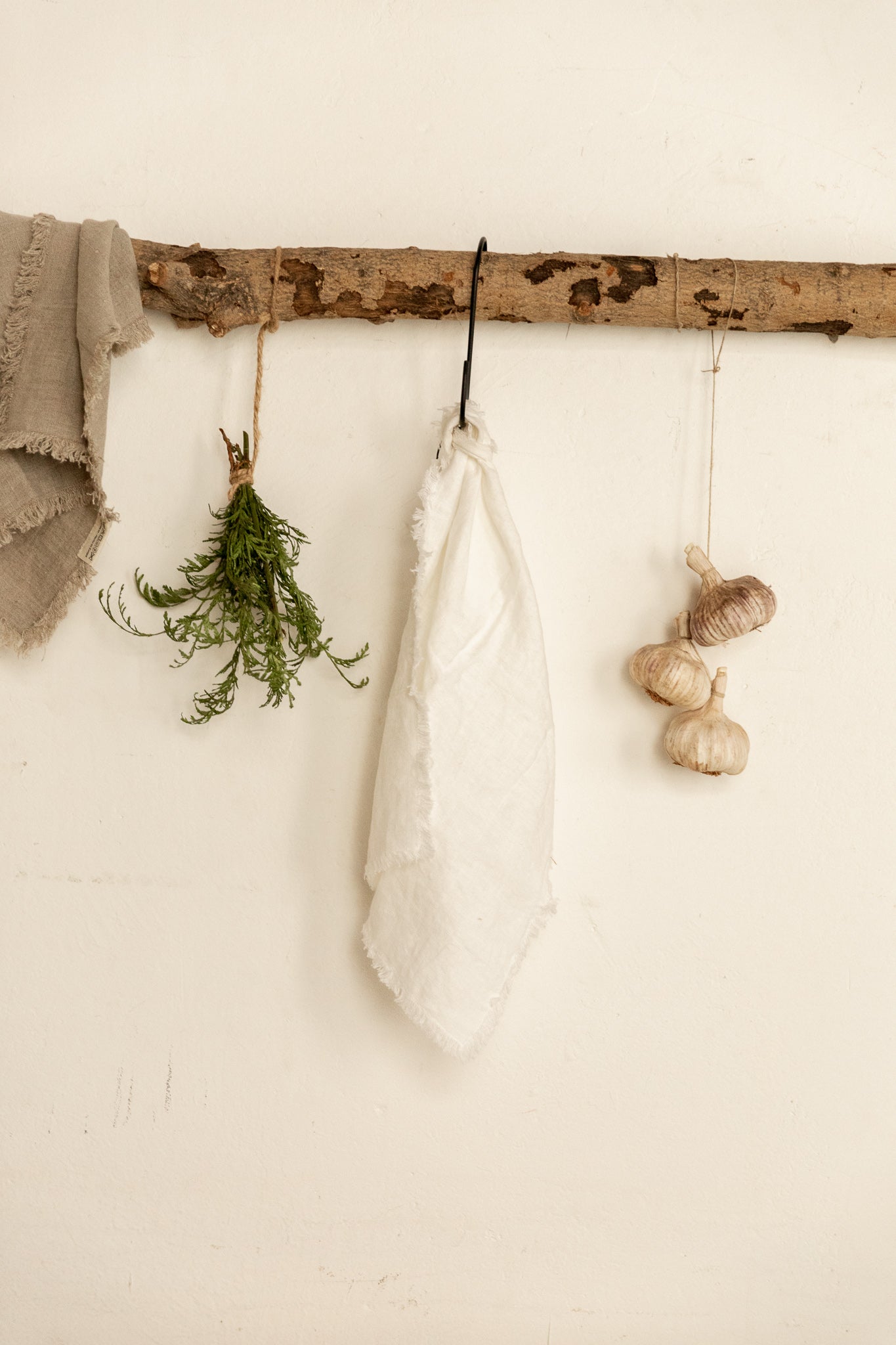 SERVILLETAS LINO MARRAKECH BLANCA