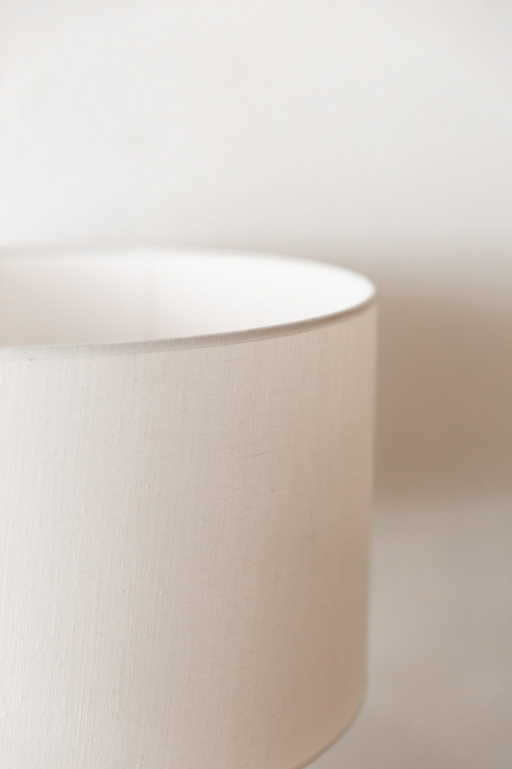 PANTALLA CILÍNDRICA LINO | SL BLANCO INT BLANCO