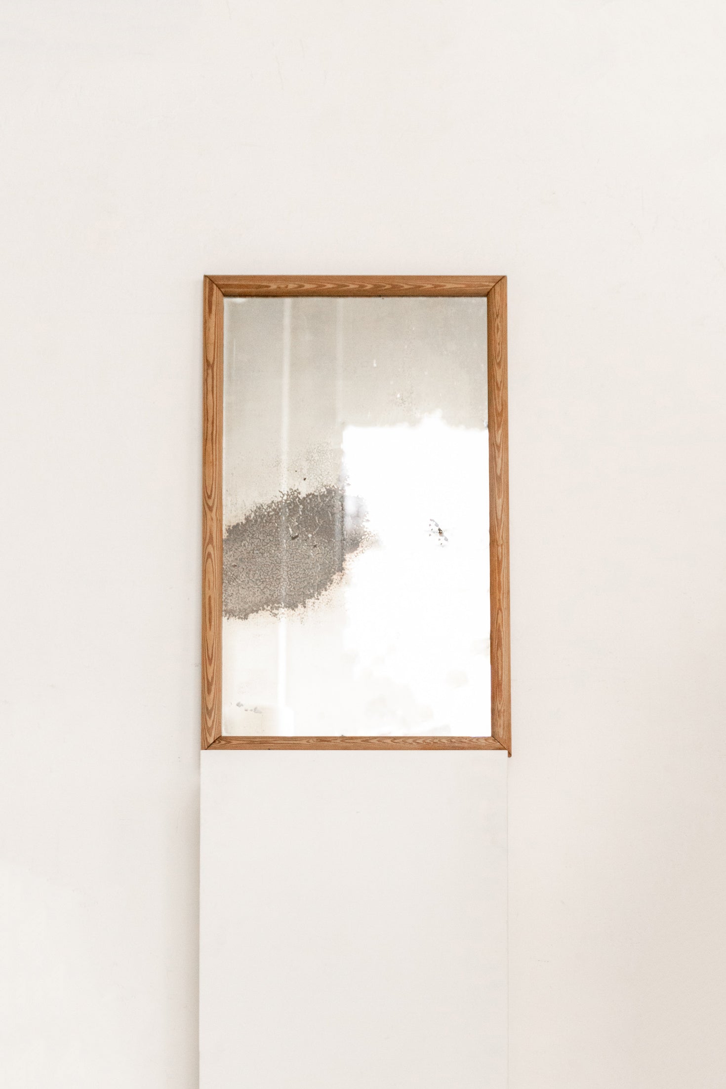 ESPEJO FRANCÉS CRISTAL DE MERCURIO S.XIX