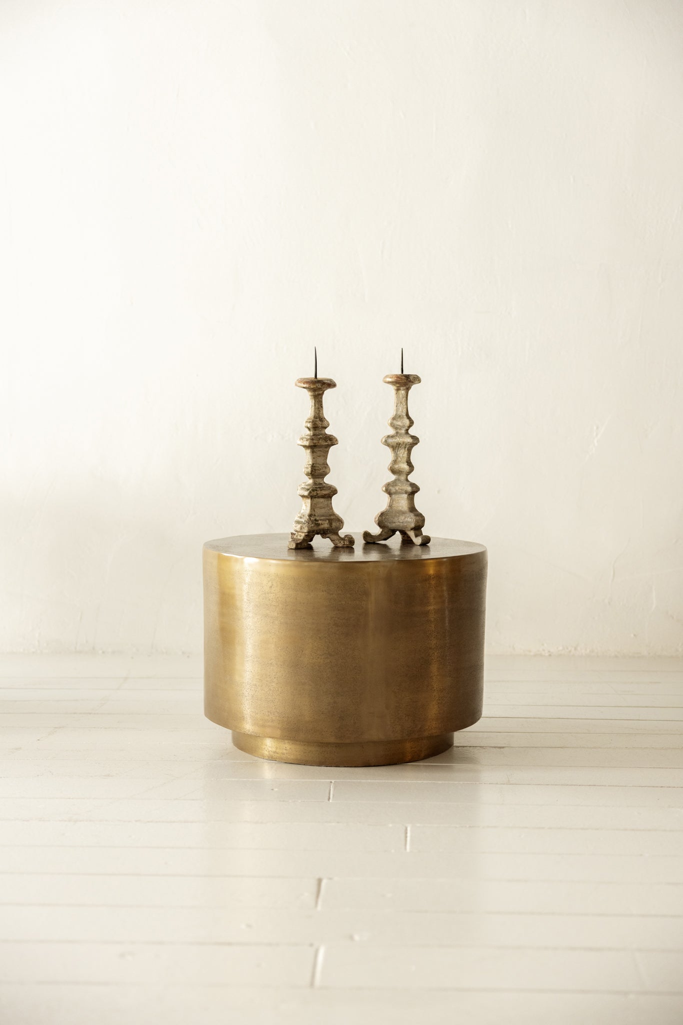 BRUSHED BRASS SIDE TABLE | No. 1 