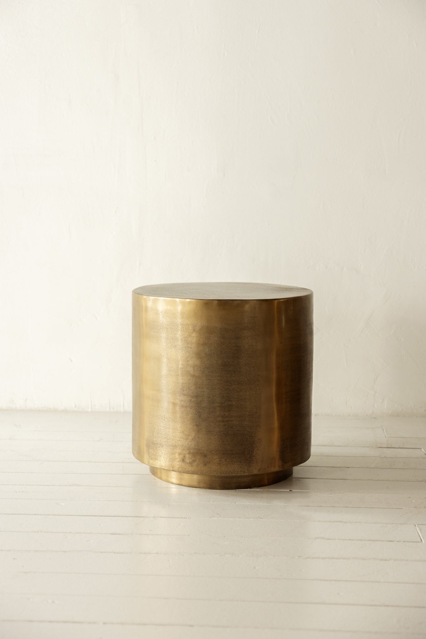 BRUSHED BRASS SIDE TABLE | No. 2 