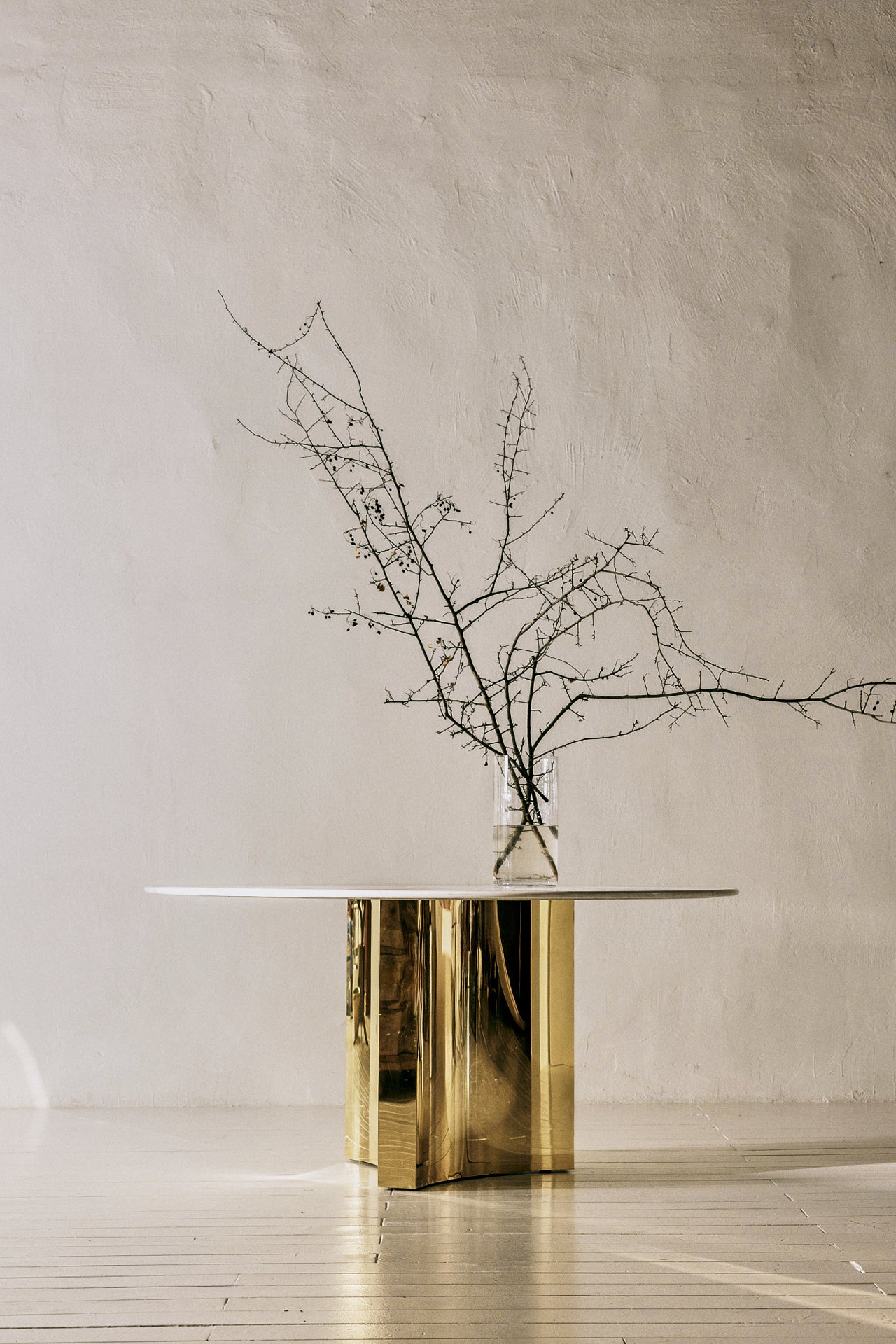 MESA BASE ESTRELLA LATÓN MZ.03