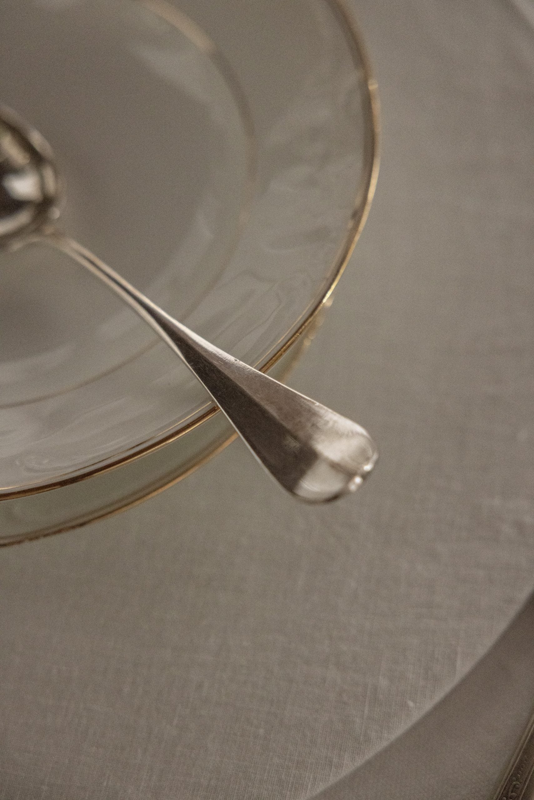 CUCHARA ANTIGUA METAL PLATEADO | SET DE 12