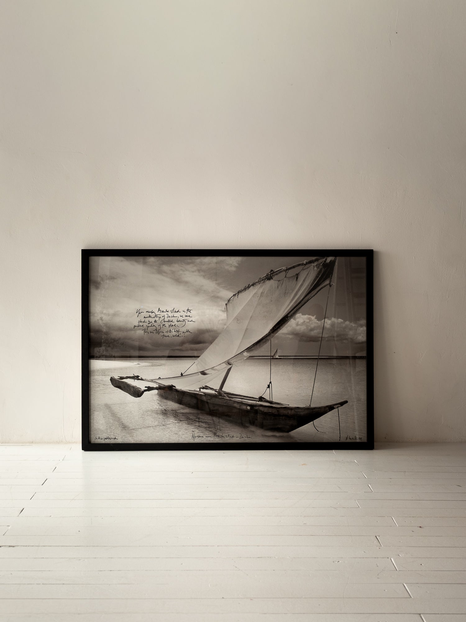 TRADITIONAL NGALAWA NEAR MNEMBA ISLAND, ZANZIBAR, 2001