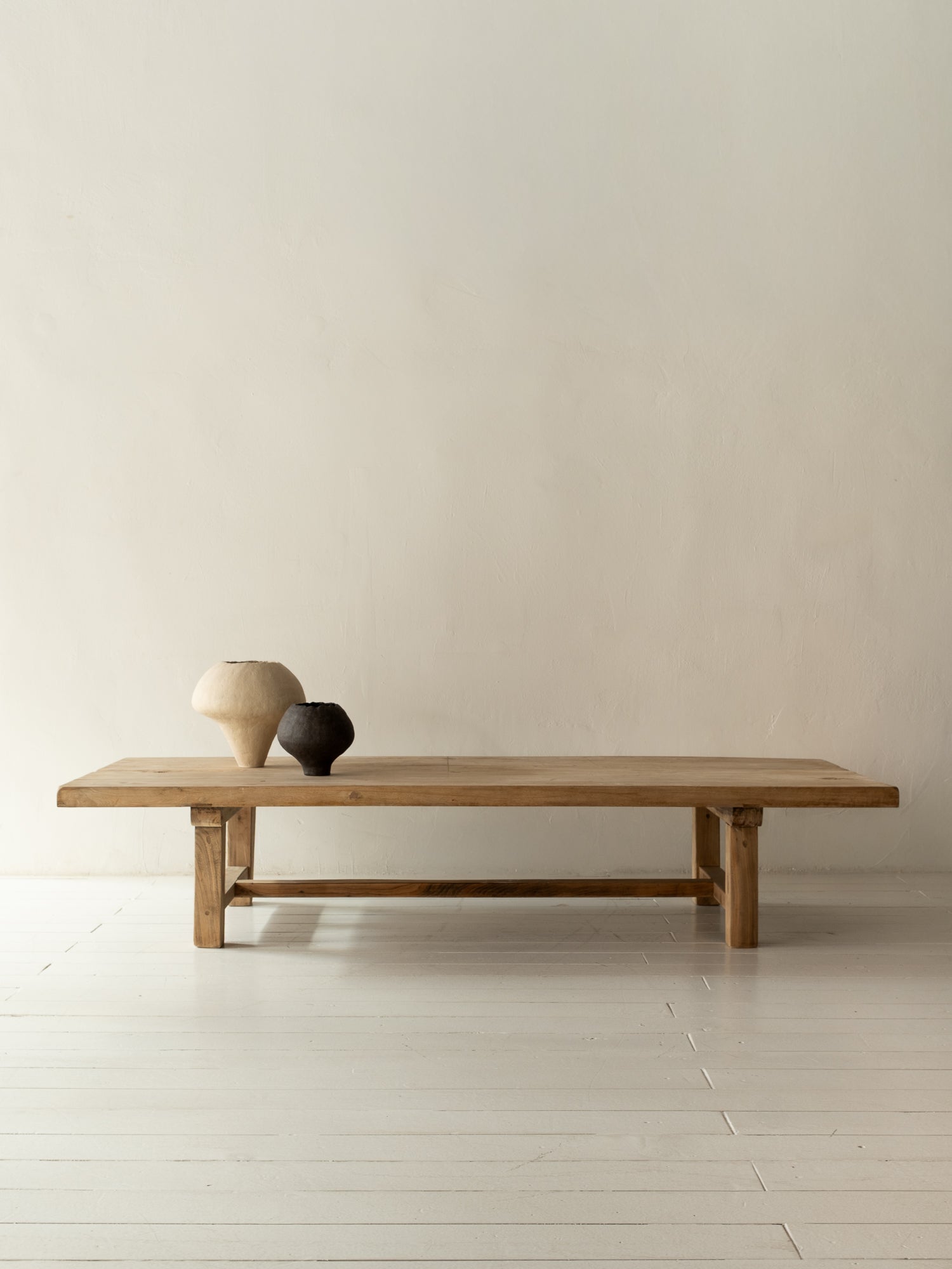 MESA DE CENTRO DE MADERA RECTANGULAR