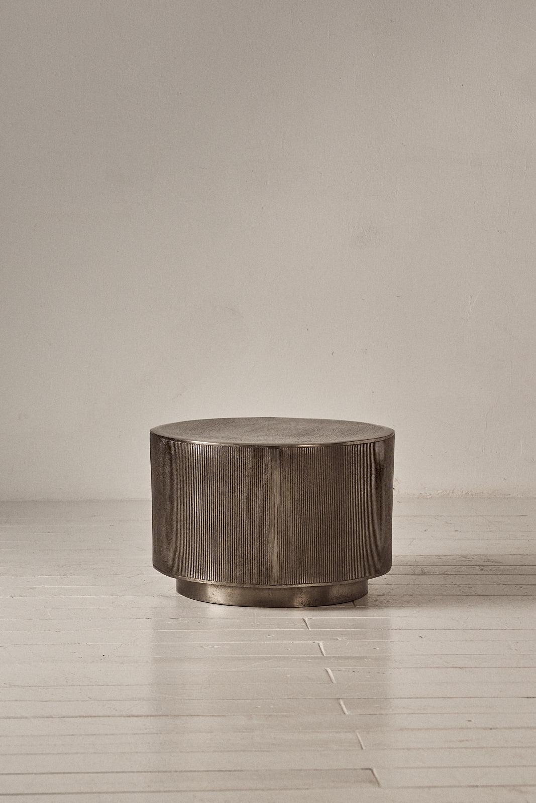 MESA DE CENTRO ALUMINIO CEPILLADO | No.1