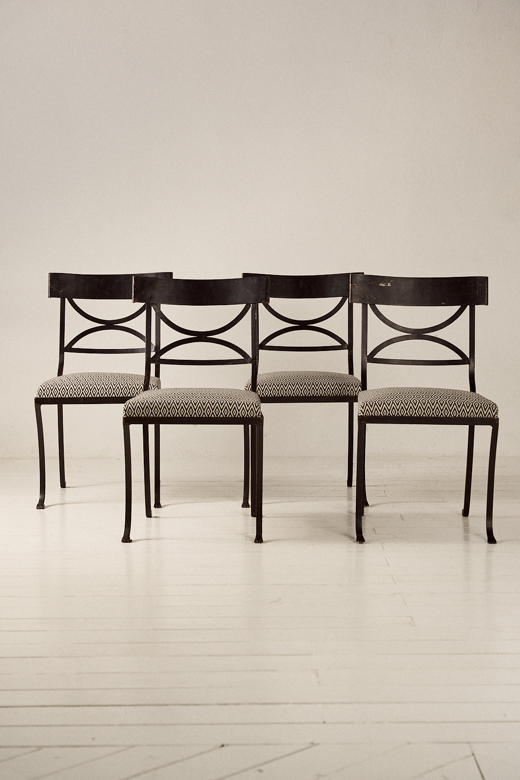 SILLAS FRANCESAS DE FORJA AÑOS 70 | SET 4 UD