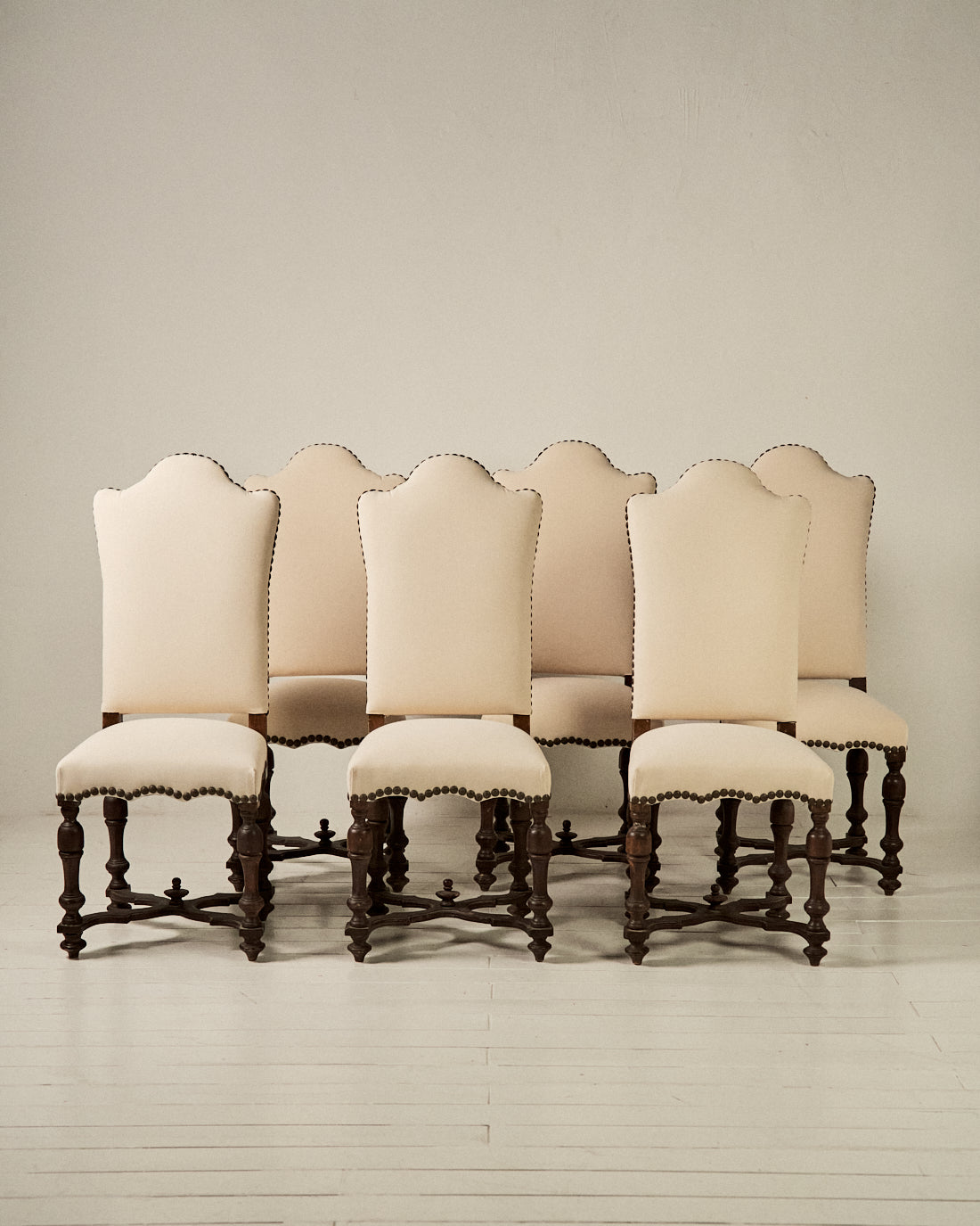 SILLA DE NOGAL OS DE MOUTON | SET DE 6